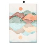 Poster Strand Burg Heißluftballon Kappadokien Buggy Kaffee Zitat I Wandbilder Wohnzimmer & Schlafzimmer I Deko Print Bilder I ohne Rahmen – Bild 3