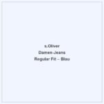 s.Oliver Damen-Jeans Regular Fit – Blau