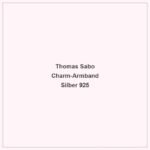 Thomas Sabo Charm-Armband Silber 925 mit Herz-Anhänger